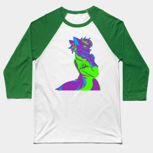 Flare Fox Kaosgaming Specialty Gear (Brighter Colored logo) Baseball T-Shirt